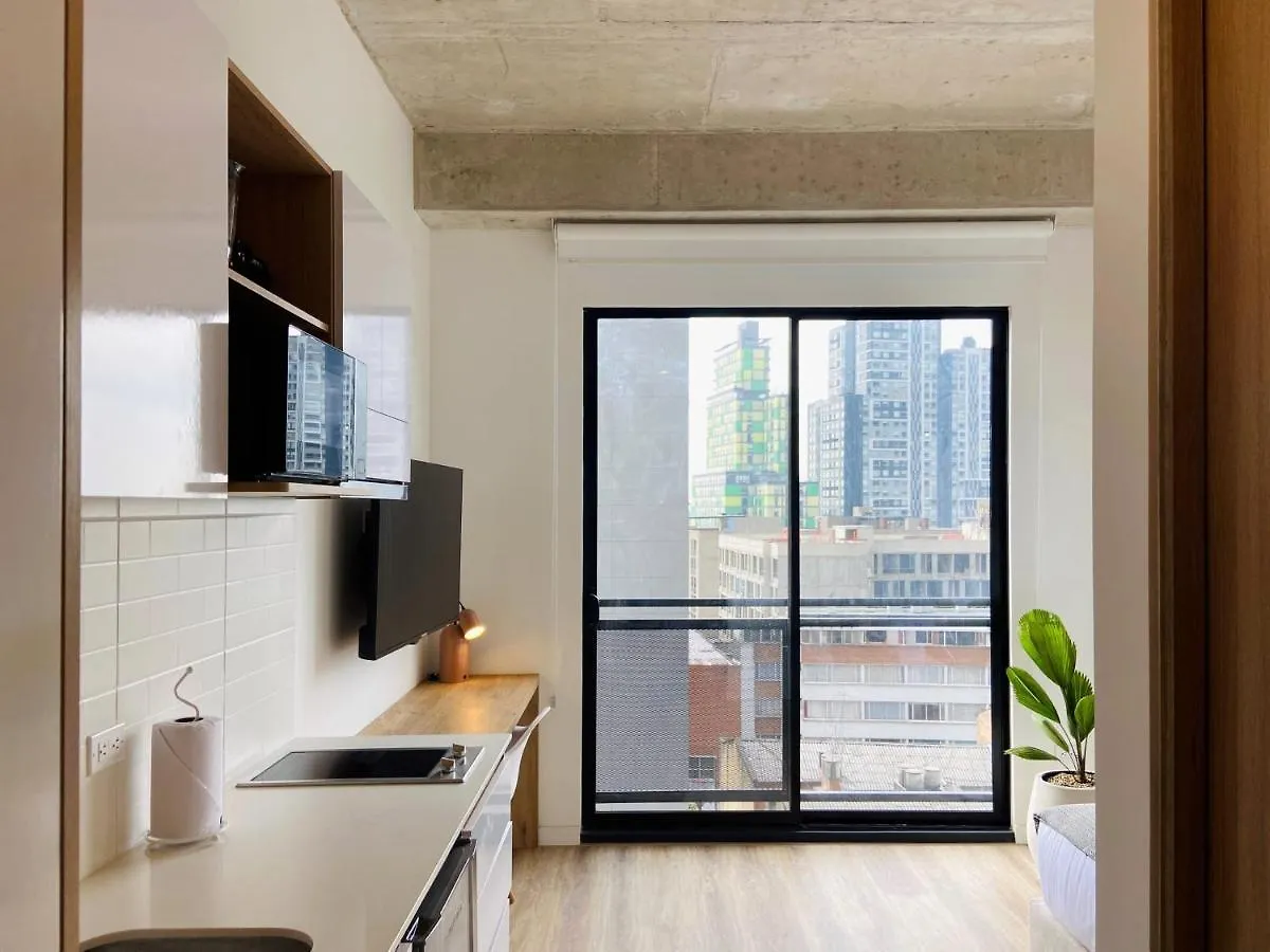 보고타 Monochrome Loft In Chapinero 아파트 콜롬비아
