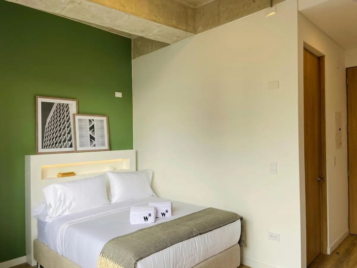보고타 Monochrome Loft In Chapinero 아파트